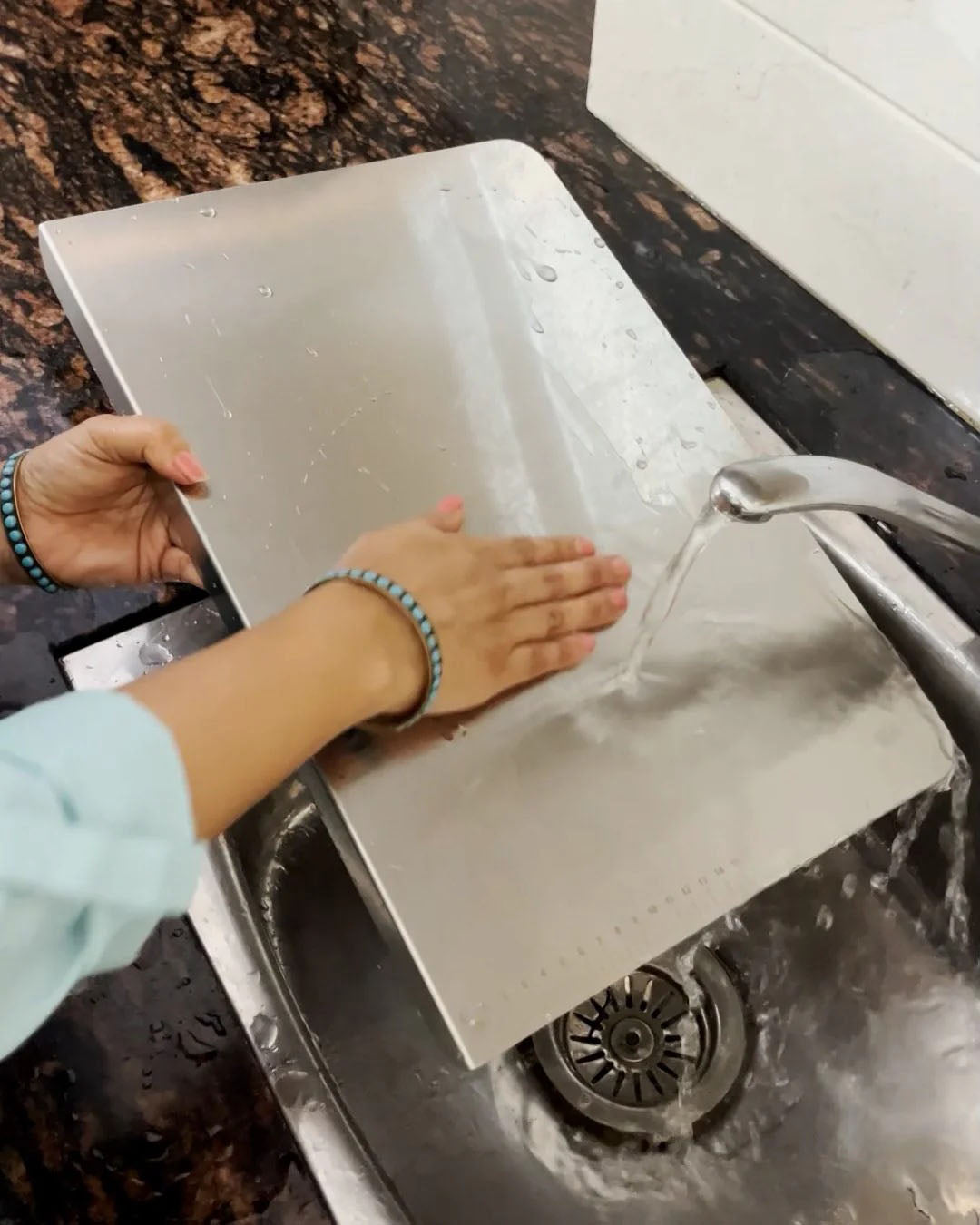 Stainless Steel Chopping Board (35x31cm)