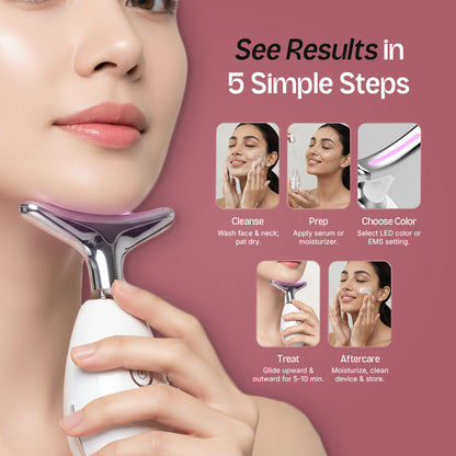 Face & Neck 7-in-1 LED + EMS Sculptor