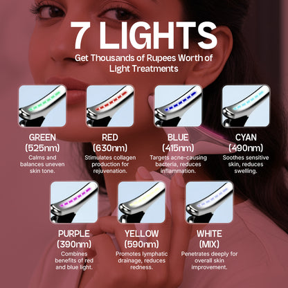 Face & Neck 7-in-1 LED + EMS Sculptor
