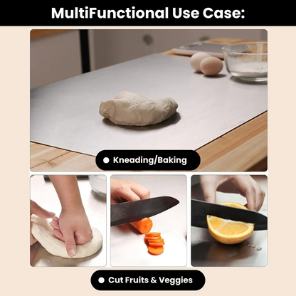 Stainless Steel Chopping Board (35x31cm)