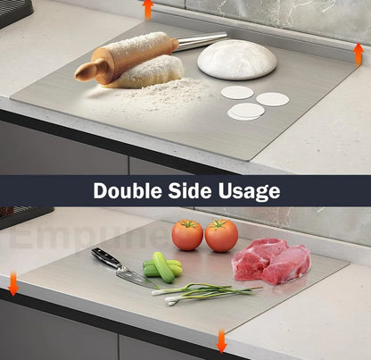 Stainless Steel Chopping Board (35x31cm)